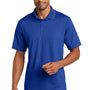 CornerStone Mens Gripper Moisture Wicking Short Sleeve Polo Shirt - True Royal Blue