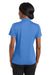CornerStone CS422 Womens Gripper Moisture Wicking Short Sleeve Polo Shirt Blue Lake Back