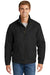 CornerStone CSJ40 Mens Duck Cloth Full Zip Jacket Black Front