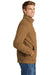 CornerStone CSJ40 Mens Duck Cloth Full Zip Jacket Duck Brown Side