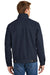 CornerStone CSJ40 Mens Duck Cloth Full Zip Jacket Navy Blue Back