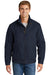 CornerStone CSJ40 Mens Duck Cloth Full Zip Jacket Navy Blue Front
