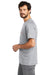 Carhartt CT100410 Mens Delmont Moisture Wicking Short Sleeve Crewneck T-Shirt w/ Pocket Heather Grey Side