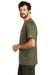 Carhartt CT100410 Mens Delmont Moisture Wicking Short Sleeve Crewneck T-Shirt w/ Pocket Moss Green Side