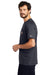 Carhartt CT100410 Mens Delmont Moisture Wicking Short Sleeve Crewneck T-Shirt w/ Pocket Navy Blue Side