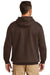 Carhartt CTK121 Mens Hooded Sweatshirt Hoodie Dark Brown Back