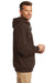 Carhartt CTK121 Mens Hooded Sweatshirt Hoodie Dark Brown Side