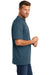 Carhartt CTK87 Mens Workwear Short Sleeve Crewneck T-Shirt w/ Pocket Stream Blue Side