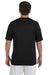 Champion CW22 Mens Double Dry Moisture Wicking Short Sleeve Crewneck T-Shirt Black Back