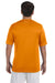 Champion CW22 Mens Double Dry Moisture Wicking Short Sleeve Crewneck T-Shirt Safety Orange Back