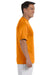 Champion CW22 Mens Double Dry Moisture Wicking Short Sleeve Crewneck T-Shirt Safety Orange Side