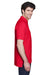 Devon & Jones D100 Mens Short Sleeve Polo Shirt Red Side