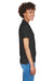 Devon & Jones D100W Womens Short Sleeve Polo Shirt Black Side