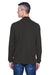 Devon & Jones D420 Mens Sueded Jersey Long Sleeve Mock Neck T-Shirt Black Back