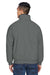 Devon & Jones D700 Mens Classic Full Zip Jacket Graphite Grey Back