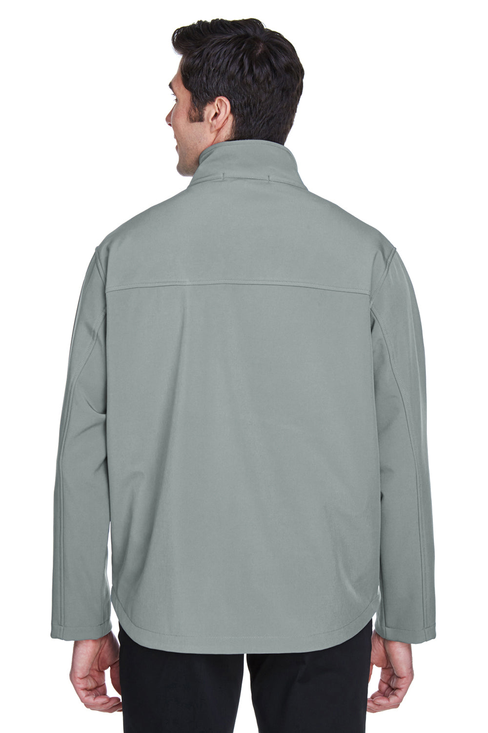 Devon & Jones D995 Mens Wind & Water Resistant Full Zip Jacket Charcoal Grey Back