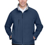 Devon & Jones Mens Wind & Water Resistant Full Zip Jacket - Navy Blue