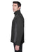 Devon & Jones D997 Mens Wind & Water Resistant Full Zip Jacket Black/Dark Grey Side