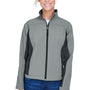 Devon & Jones Womens Wind & Water Resistant Full Zip Jacket - Charcoal Grey/Dark Grey