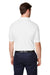 Devon & Jones DG100 Mens New Classics Performance Moisture Wicking Short Sleeve Polo Shirt White Back