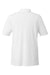 Devon & Jones DG100 Mens New Classics Performance Moisture Wicking Short Sleeve Polo Shirt White Flat Back