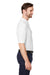 Devon & Jones DG100 Mens New Classics Performance Moisture Wicking Short Sleeve Polo Shirt White Side