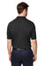 Devon & Jones DG100 Mens New Classics Performance Moisture Wicking Short Sleeve Polo Shirt Black Back