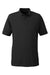 Devon & Jones DG100 Mens New Classics Performance Moisture Wicking Short Sleeve Polo Shirt Black Flat Front