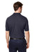 Devon & Jones DG100 Mens New Classics Performance Moisture Wicking Short Sleeve Polo Shirt Navy Blue Back