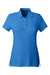 Devon & Jones DG100W Womens New Classics Performance Moisture Wicking Short Sleeve Polo Shirt French Blue Flat Front