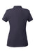 Devon & Jones DG100W Womens New Classics Performance Moisture Wicking Short Sleeve Polo Shirt Navy Blue Flat Back