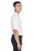 Devon & Jones DG150 Mens DryTec20 Performance Moisture Wicking Short Sleeve Polo Shirt White Side