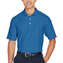 Devon & Jones Mens DryTec20 Performance Moisture Wicking Short Sleeve Polo Shirt - French Blue