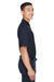 Devon & Jones DG150P Mens DryTec20 Performance Moisture Wicking Short Sleeve Polo Shirt w/ Pocket Navy Blue Side