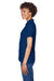 Devon & Jones DG150W Womens DryTec20 Performance Moisture Wicking Short Sleeve Polo Shirt Royal Blue Side