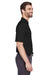 Devon & Jones DG200 Mens Pima-Tech Moisture Wicking Short Sleeve Polo Shirt Black Side