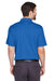 Devon & Jones DG200 Mens Pima-Tech Moisture Wicking Short Sleeve Polo Shirt French Blue Back