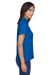 Devon & Jones DG200W Womens Pima-Tech Moisture Wicking Short Sleeve Polo Shirt French Blue Side