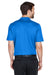Devon & Jones DG20 Mens CrownLux Performance Moisture Wicking Short Sleeve Polo Shirt French Blue Back
