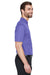 Devon & Jones DG20 CrownLux Performance Moisture Wicking Short Sleeve Polo Shirt Grape Purple Side