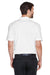 Devon & Jones DG20 Mens CrownLux Performance Moisture Wicking Short Sleeve Polo Shirt White Back