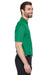 Devon & Jones DG20 CrownLux Performance Moisture Wicking Short Sleeve Polo Shirt Kelly Green Side