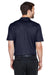 Devon & Jones DG20 Mens CrownLux Performance Moisture Wicking Short Sleeve Polo Shirt Navy Blue Back