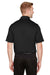 Devon & Jones DG21 Mens CrownLux Range Flex Performance Moisture Wicking Short Sleeve Polo Shirt Black Back