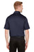 Devon & Jones DG21 Mens CrownLux Range Flex Performance Moisture Wicking Short Sleeve Polo Shirt Navy Blue Back