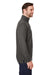 Devon & Jones DG400 Mens New Classics Performance Moisture Wicking 1/4 Zip Sweatshirt Graphite Grey Side