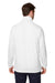 Devon & Jones DG400 Mens New Classics Performance Moisture Wicking 1/4 Zip Sweatshirt White Back