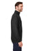 Devon & Jones DG400 Mens New Classics Performance Moisture Wicking 1/4 Zip Sweatshirt Black Side