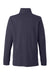 Devon & Jones DG400 Mens New Classics Performance Moisture Wicking 1/4 Zip Sweatshirt Navy Blue Flat Back