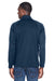 Devon & Jones DG420 Mens Compass Stretch Tech Moisture Wicking Full Zip Sweatshirt Navy Blue Back
